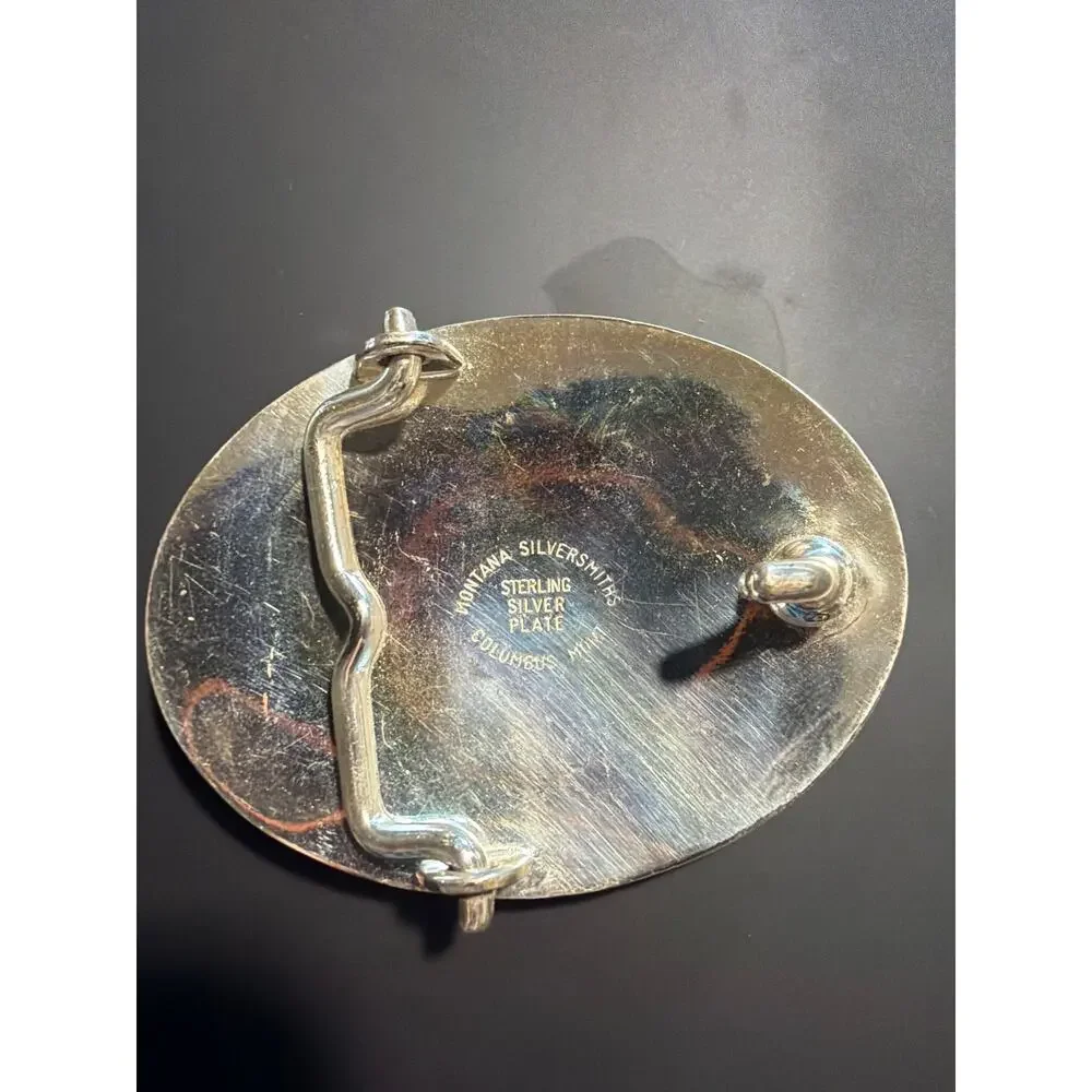 Montana Silver “J” Belt buckle